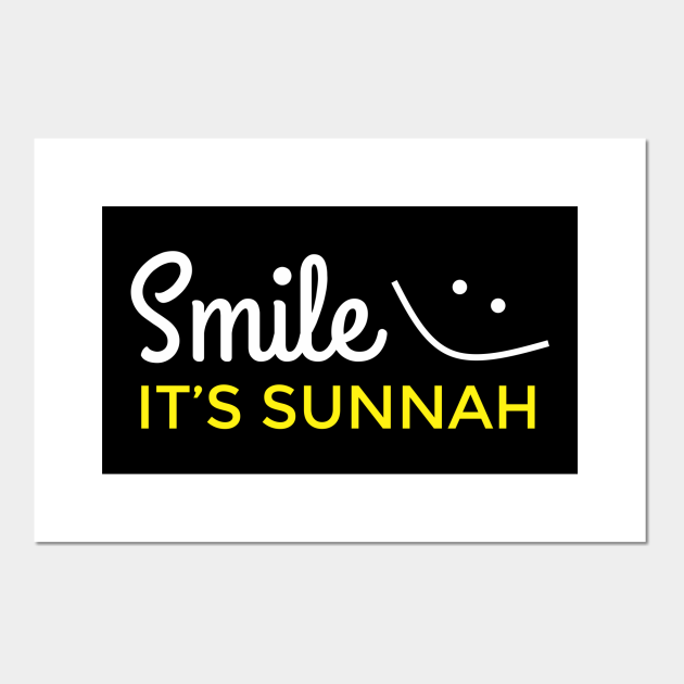 Islam Smile Its Sunnah Islam Posters And Art Prints Teepublic 5263